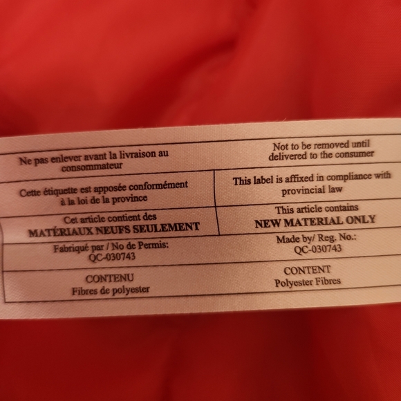 Liquid,children's jacket,size14/16,red, excellent condition,With fur on the hood - Picture 6 of 7